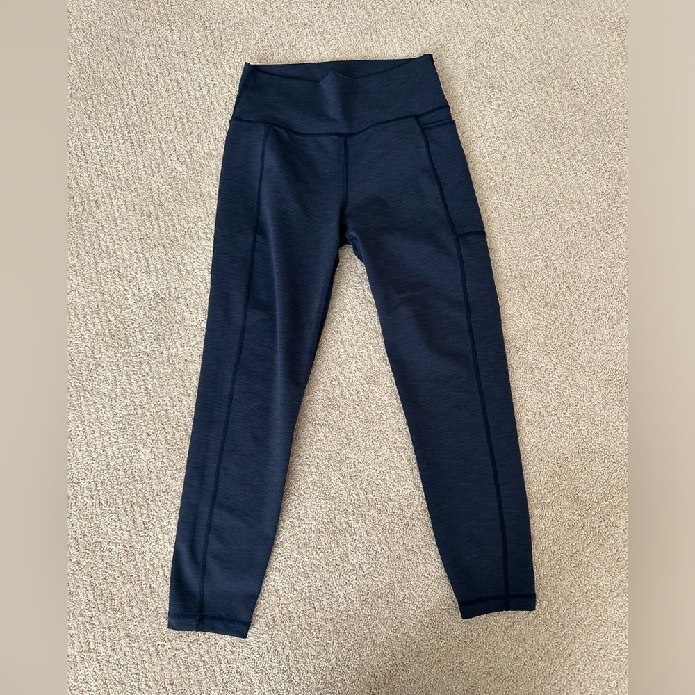 Sweaty Betty Super Sculpt navy 7/8 leggings - Picture 3 of 3